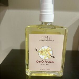 Vanilla Bourbon Body Oil - Cream